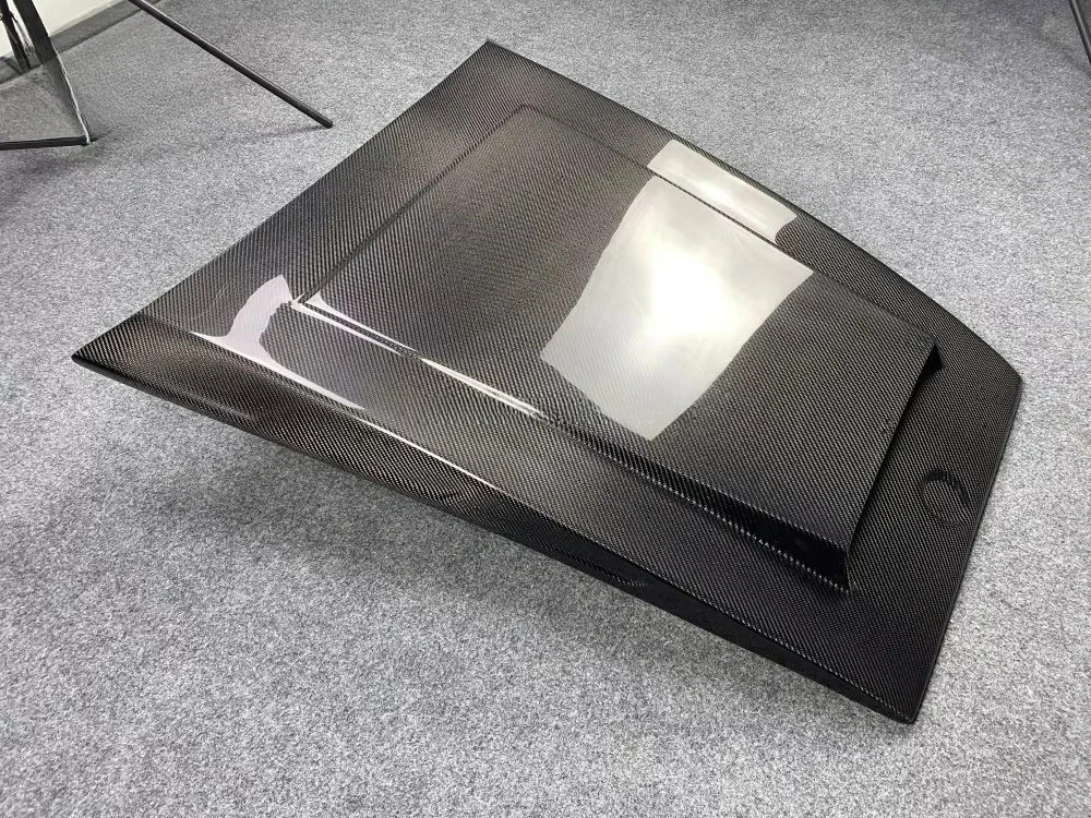 Auto Accessories Carbon Fiber Front Engine Hood Vent Cover for  G-Class W463 G500 G550 G55 G63 Car Hood